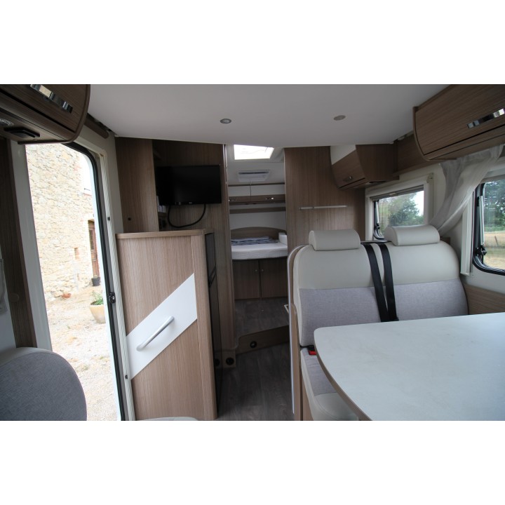 Carado T339 occasion avec clim cellule store TV satellite garanti 12 mois