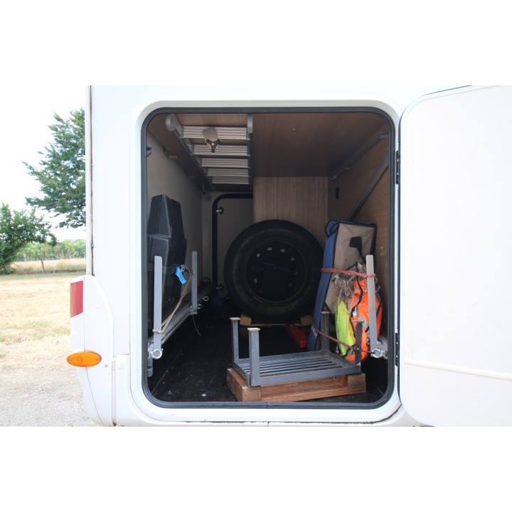 Carado T339 occasion avec clim cellule store TV satellite garanti 12 mois